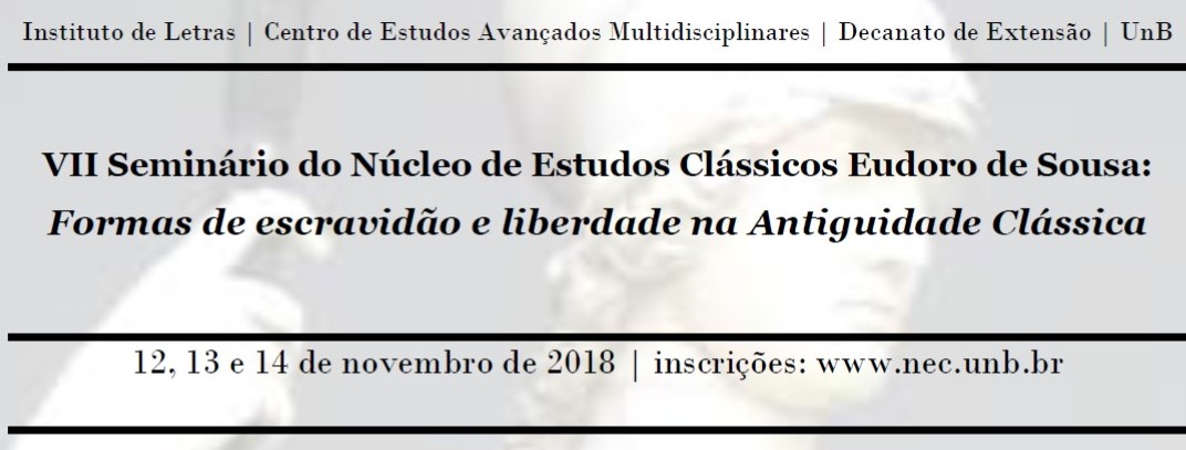 VII Seminário do Núcleo de Estudos Eudoro de Sousa