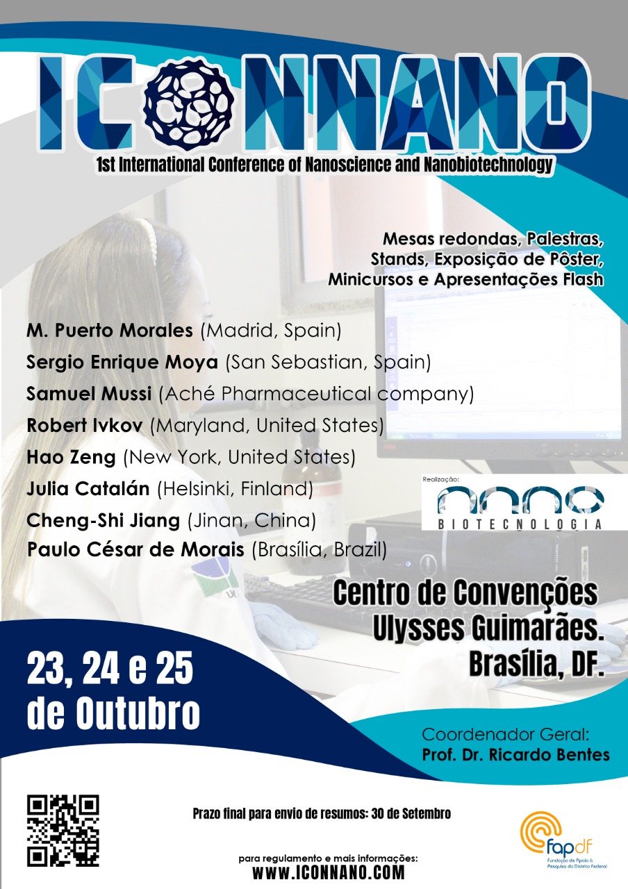 1st International Conference of Nanoscience and Nanobiotechnology