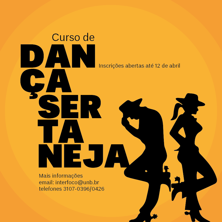 Inscrição: curso de dança sertaneja