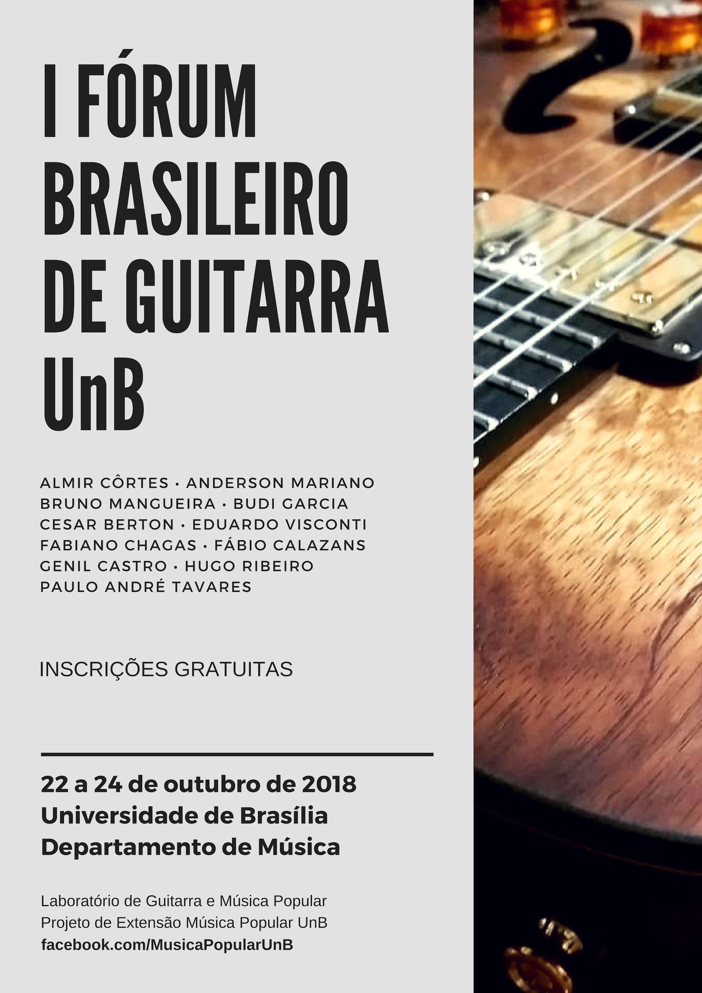 I Fórum Brasileiro de Guitarra UnB