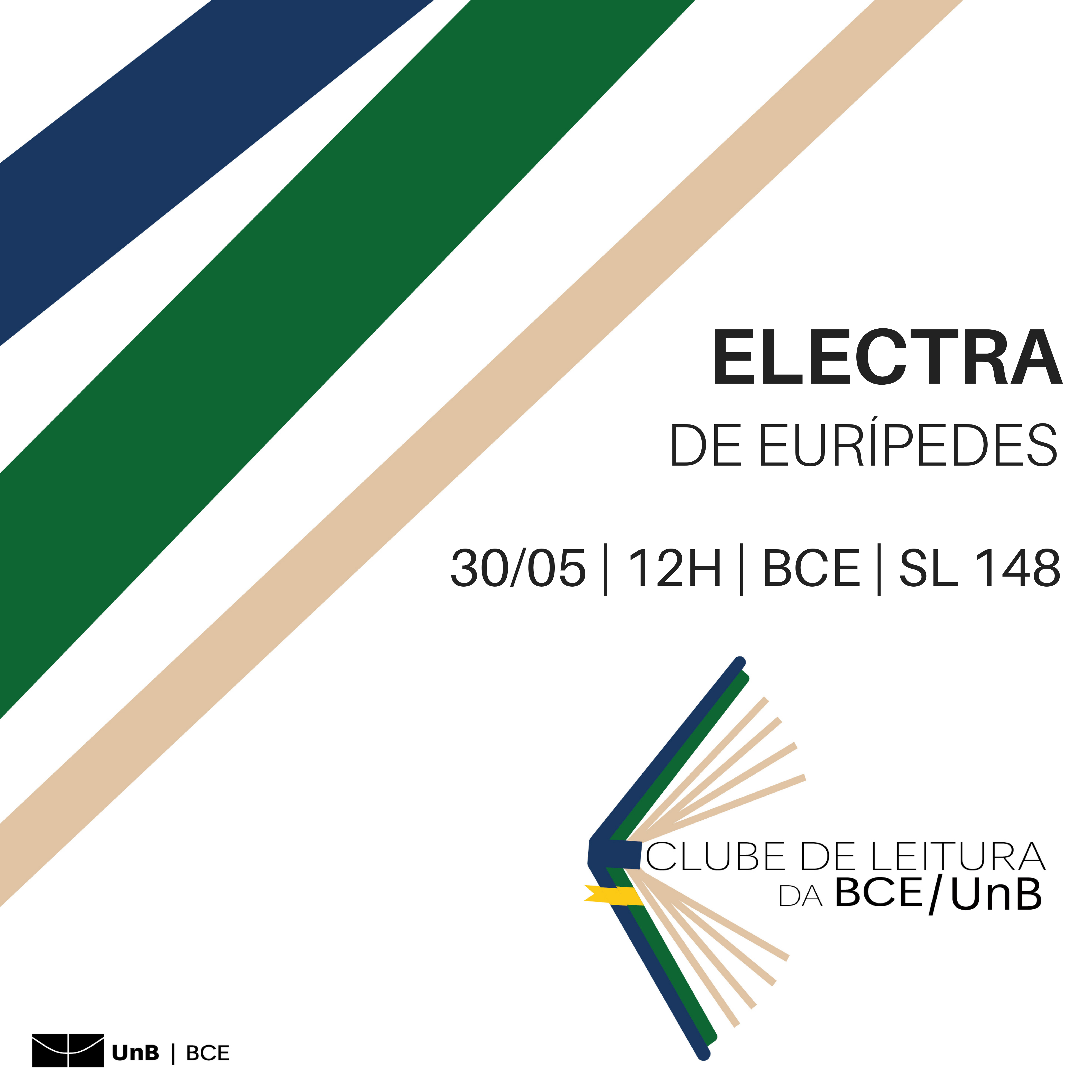 Clube de Leitura da BCE: Electra, de Eurípedes