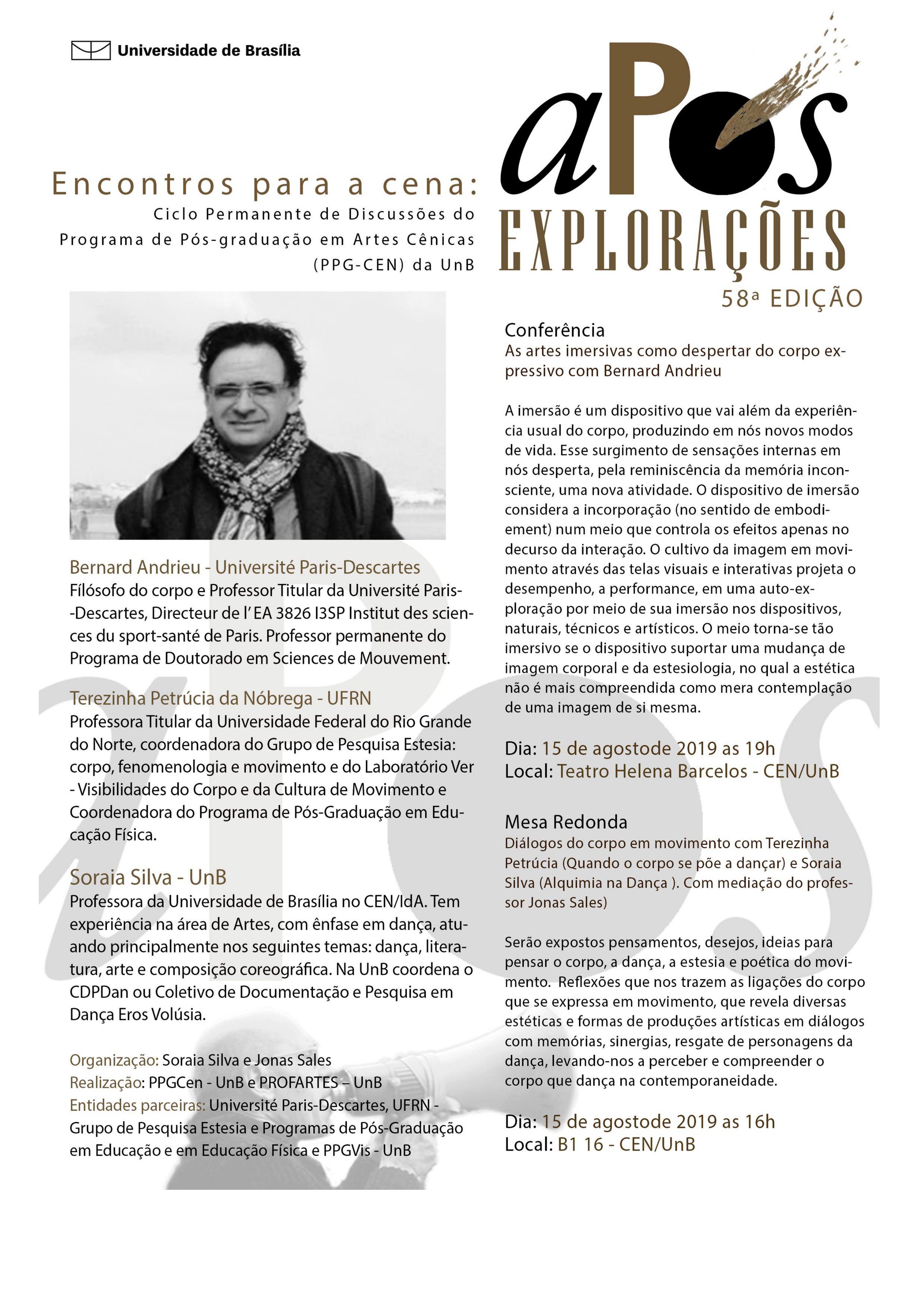 aPós Explorações - Encontros para a cena