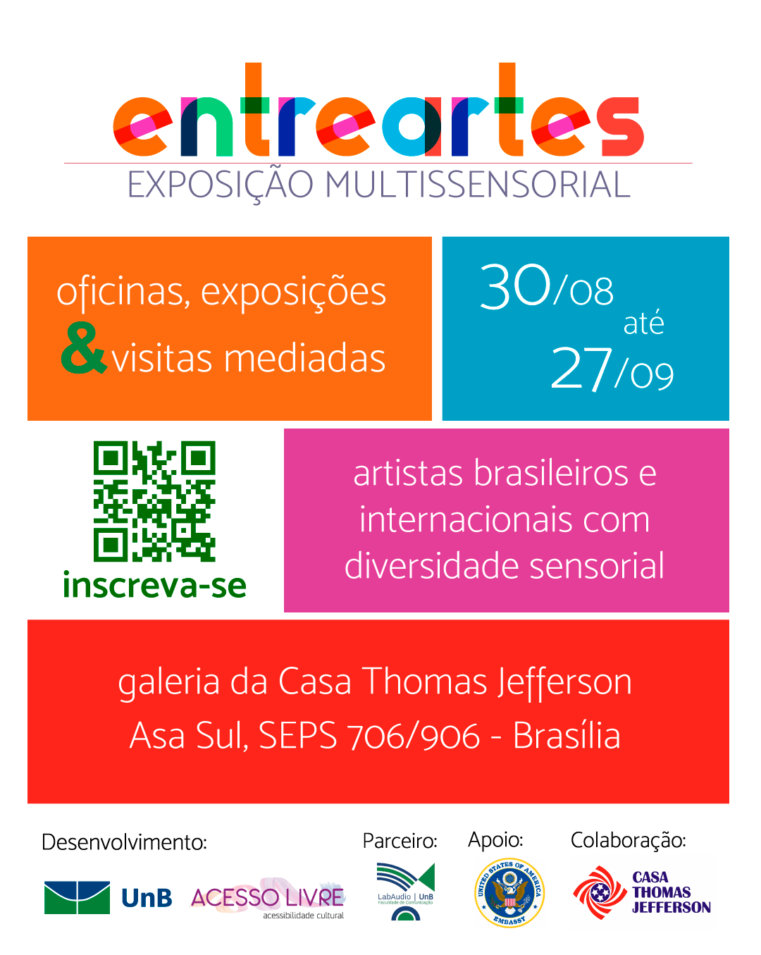 Entreartes: uma exposição multissensorial