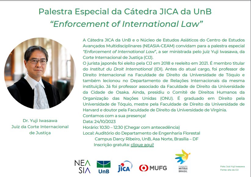 Palestra: Enforcement of International Law