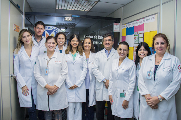 Equipe do Centro Multidisciplinar do Idoso. Foto: Júlio Minasi/Secom UnB