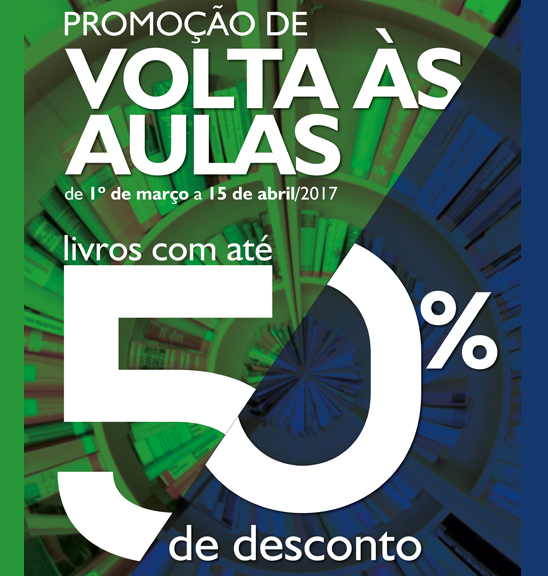 Promoção de volta às aulas da Editora UnB