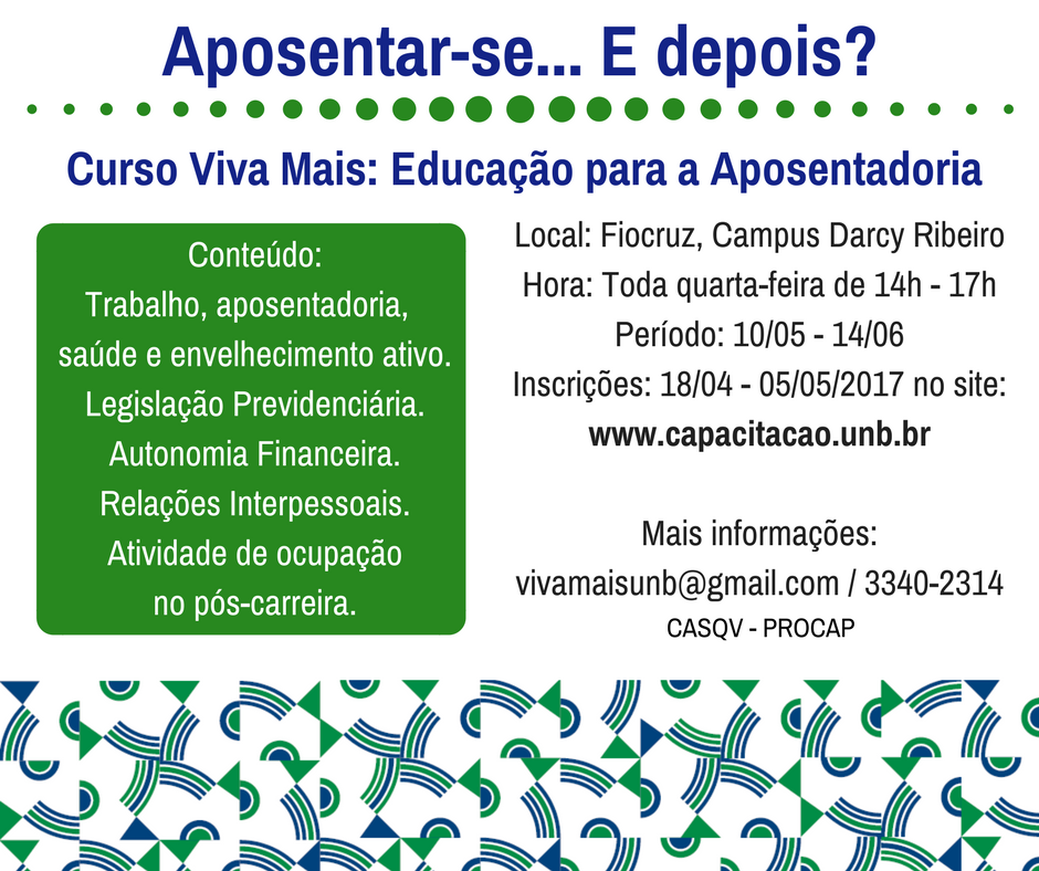 Viva Mais: Educação para a Aposentadoria.