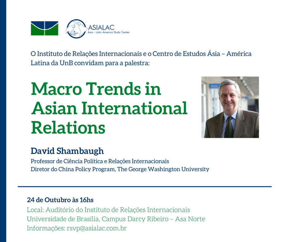Macro Trends in Asian International Relations