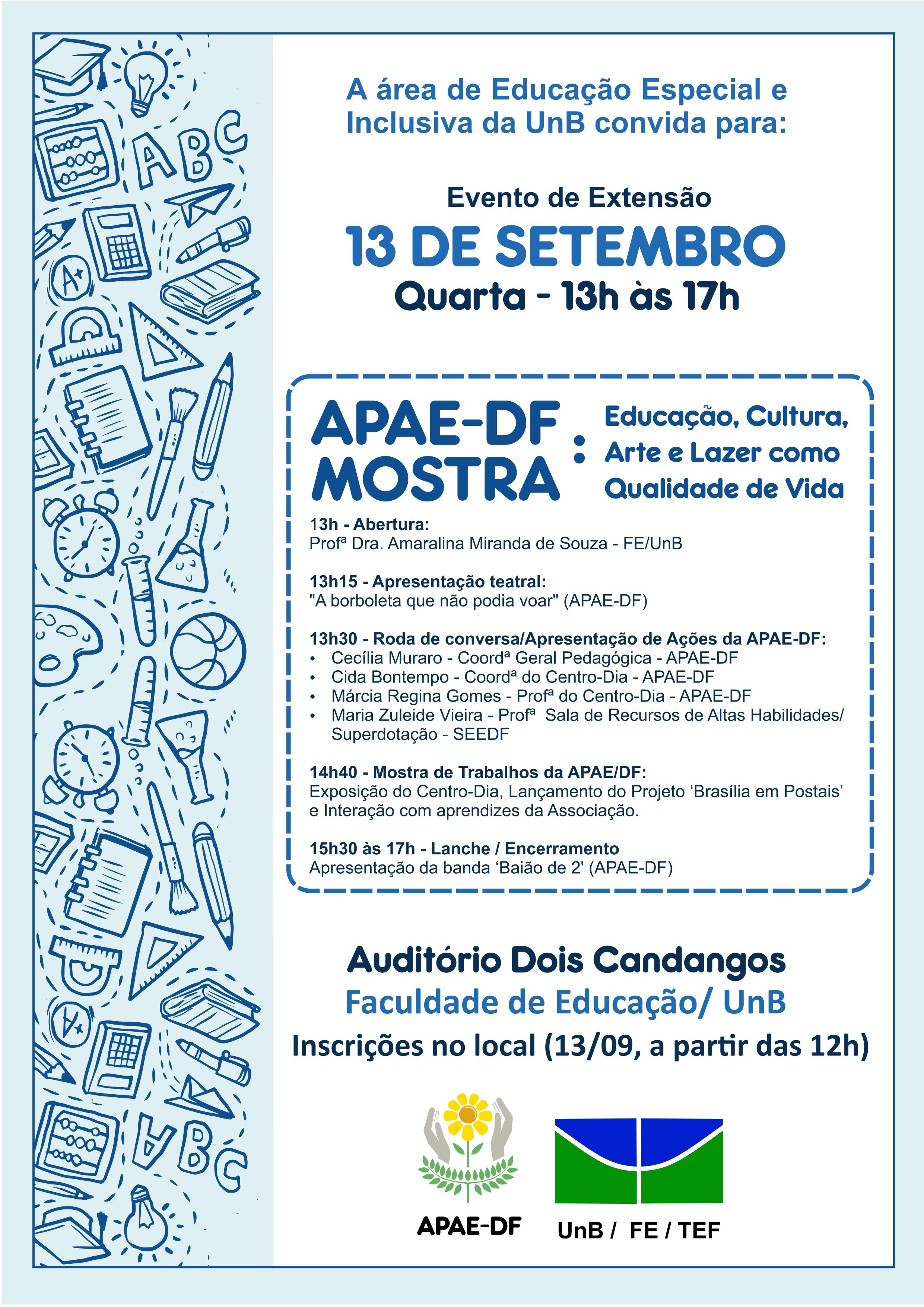 Mostra APAE-DF