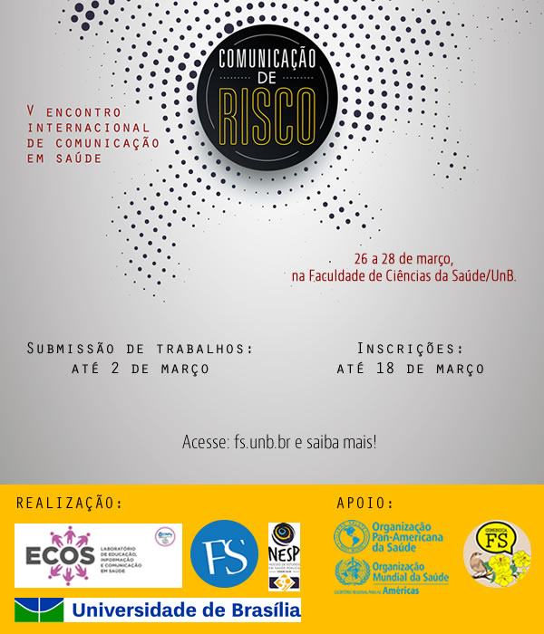 V Encontro Internacional de Comunicação em Saúde