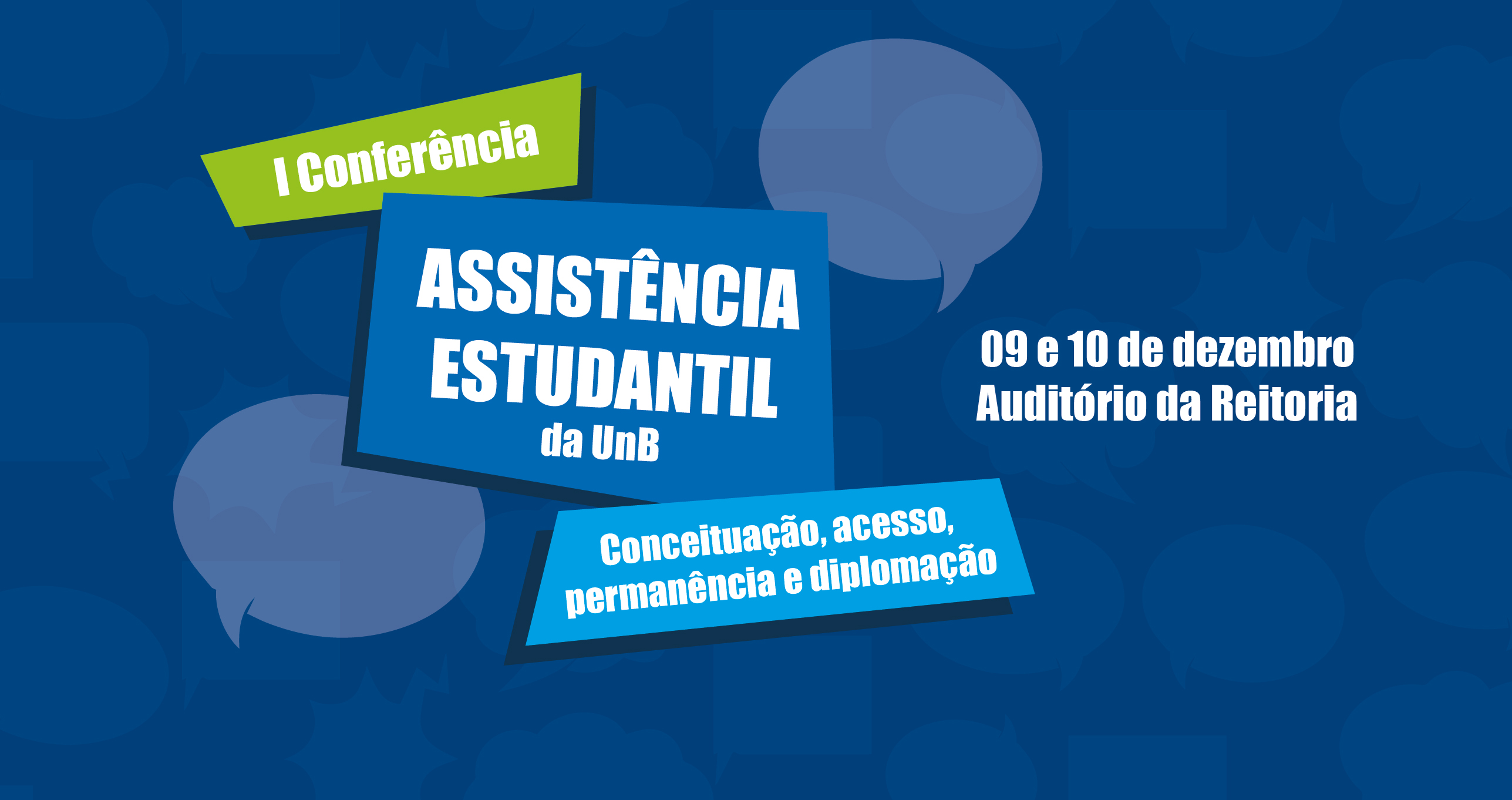 I Conferência sobre Assistência Estudantil da UnB