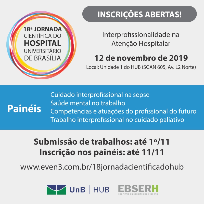 18ª Jornada Científica do HUB