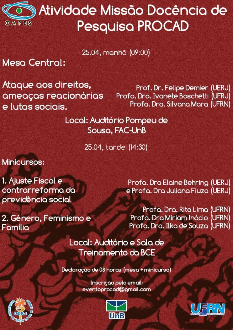 Ataques aos direitos, ameaças reacionárias e lutas sociais