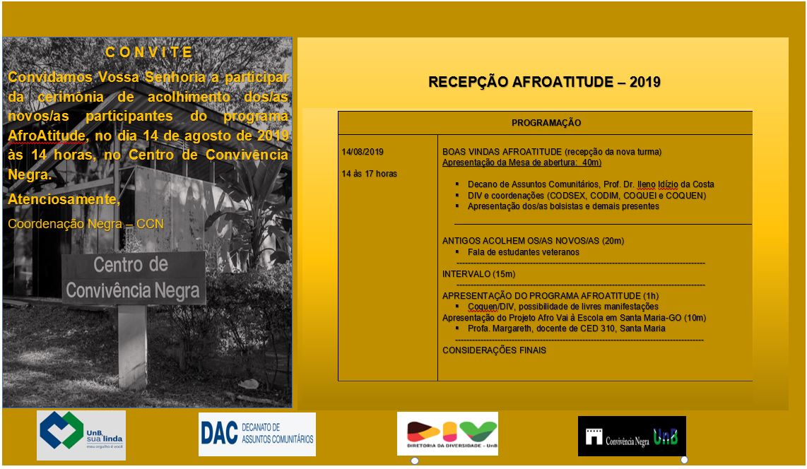 Recepção Afroatitude