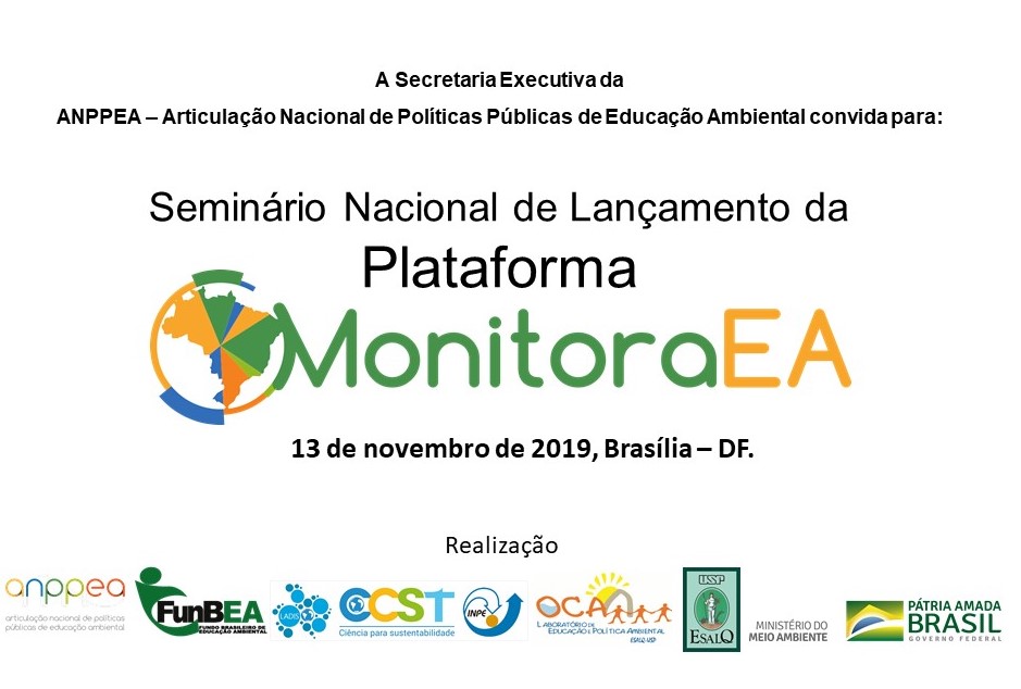 Seminário de lançamento da Plataforma MonitoraEA