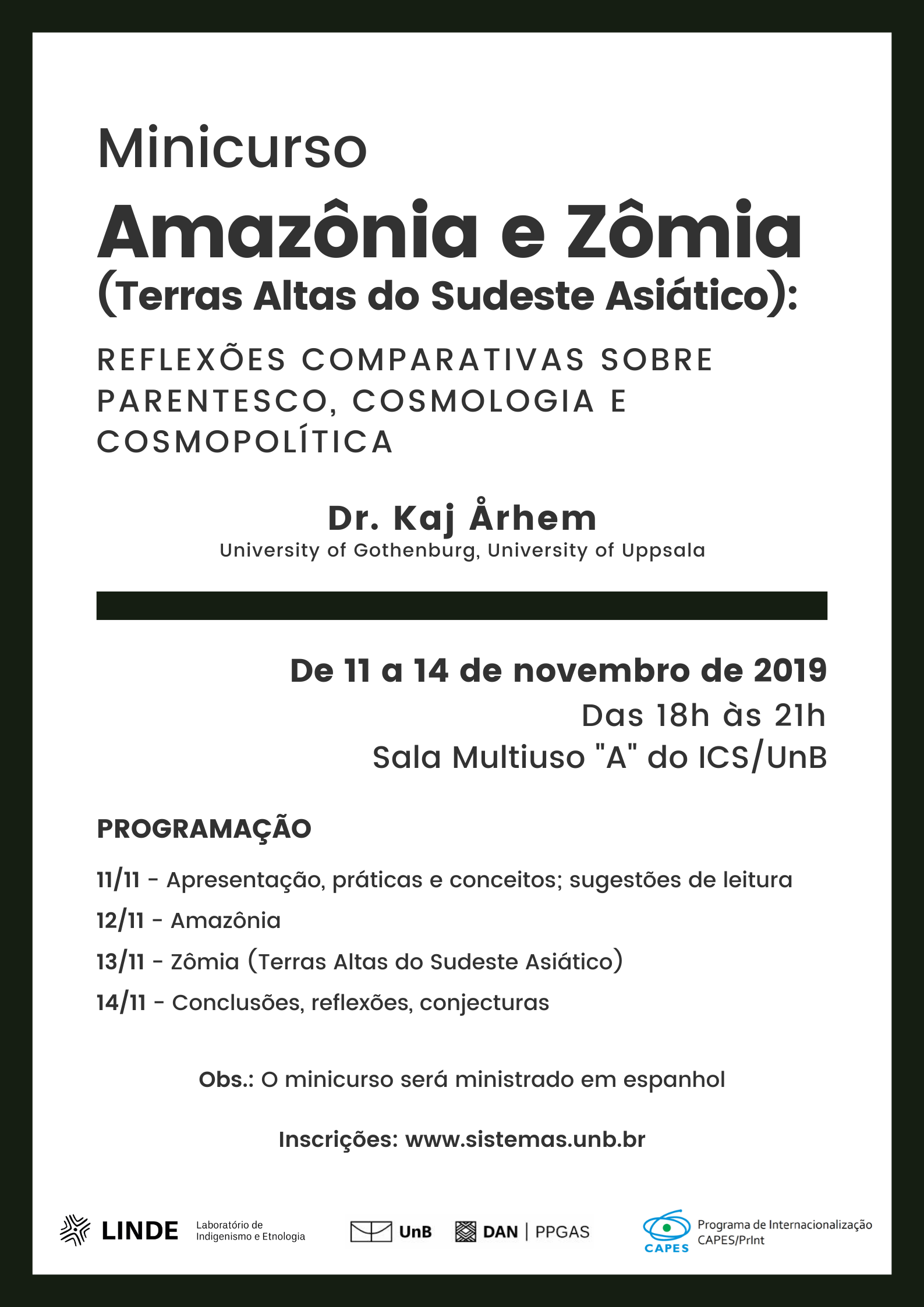 Minicurso Amazônia e Zômia