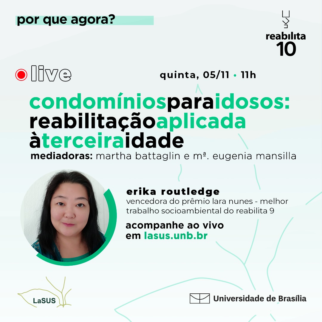 Condomínio para idosos: reabilita aplicada a terceira idade