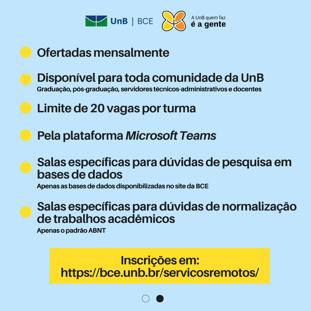 Sala Tira-dúvidas - BCE