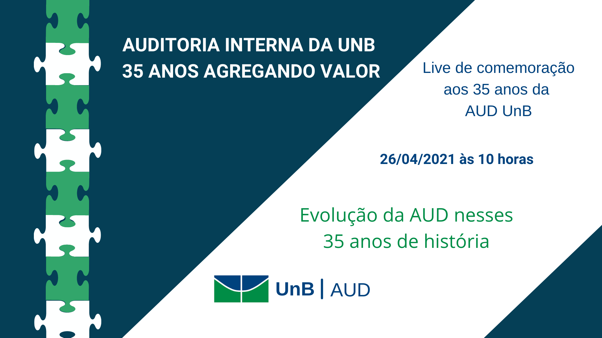 Auditoria Interna da UnB - 35 anos agregando valor