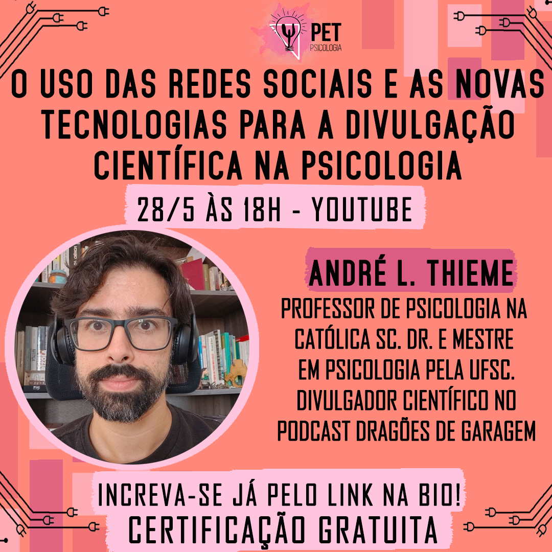 O uso das redes sociais e as novas tecnologias para a divulgação científica na Psicologia