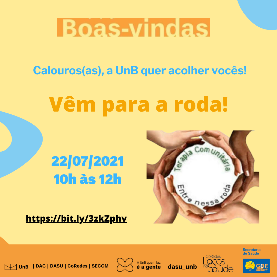 Calouros(as), vêm para a roda!