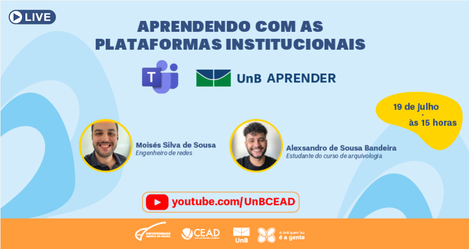 Aprendendo com as plataformas institucionais