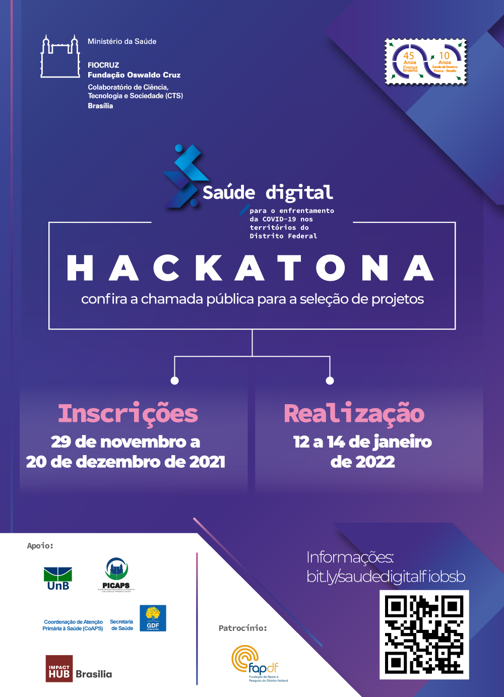 Hackatona: Inovação digital na atenção primária à saúde para o enfrentamento da Covid-19 e suas consequências