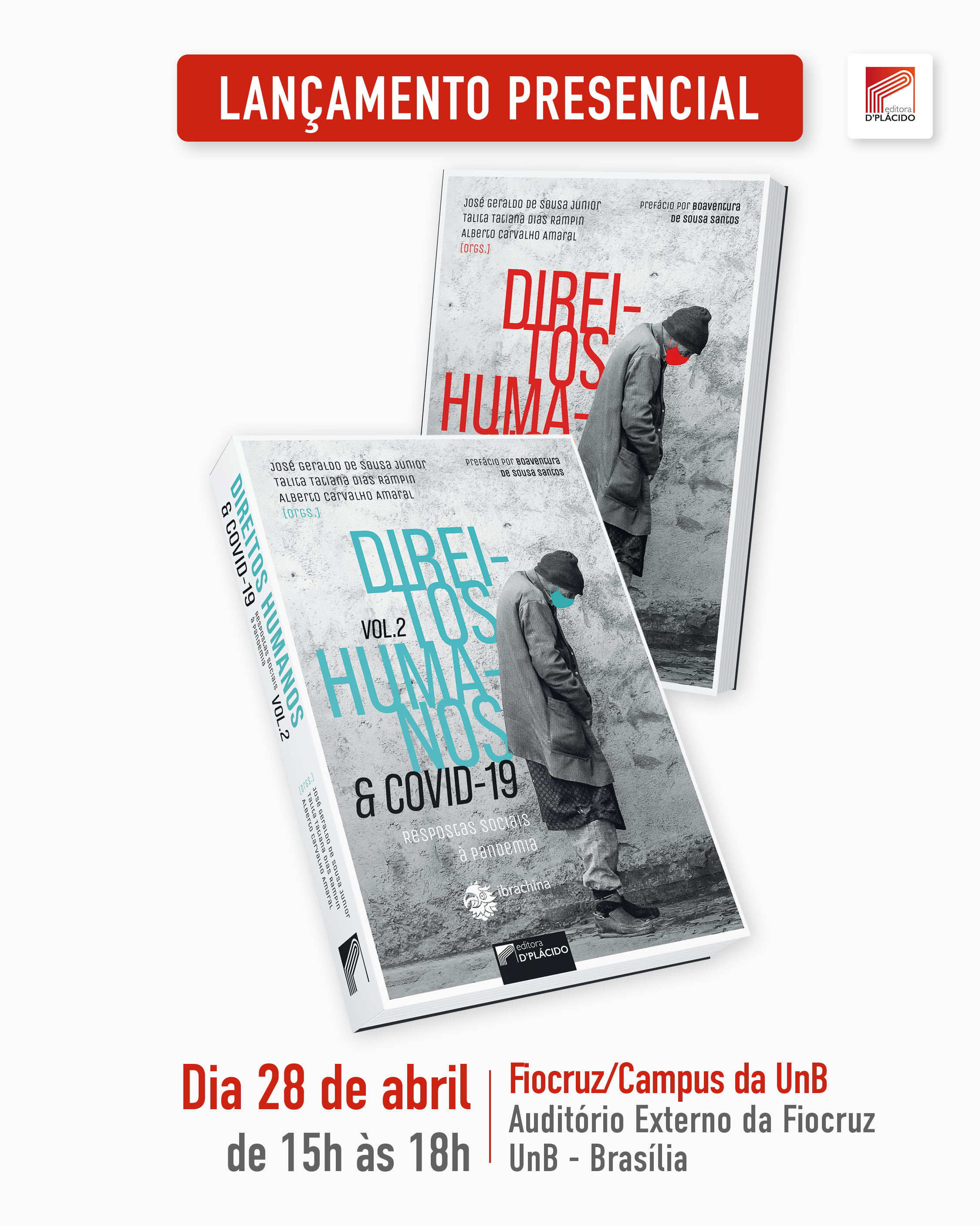 Lançamento: Direitos Humanos & Covid-19, vol. 2. Respostas Sociais à Pandemia