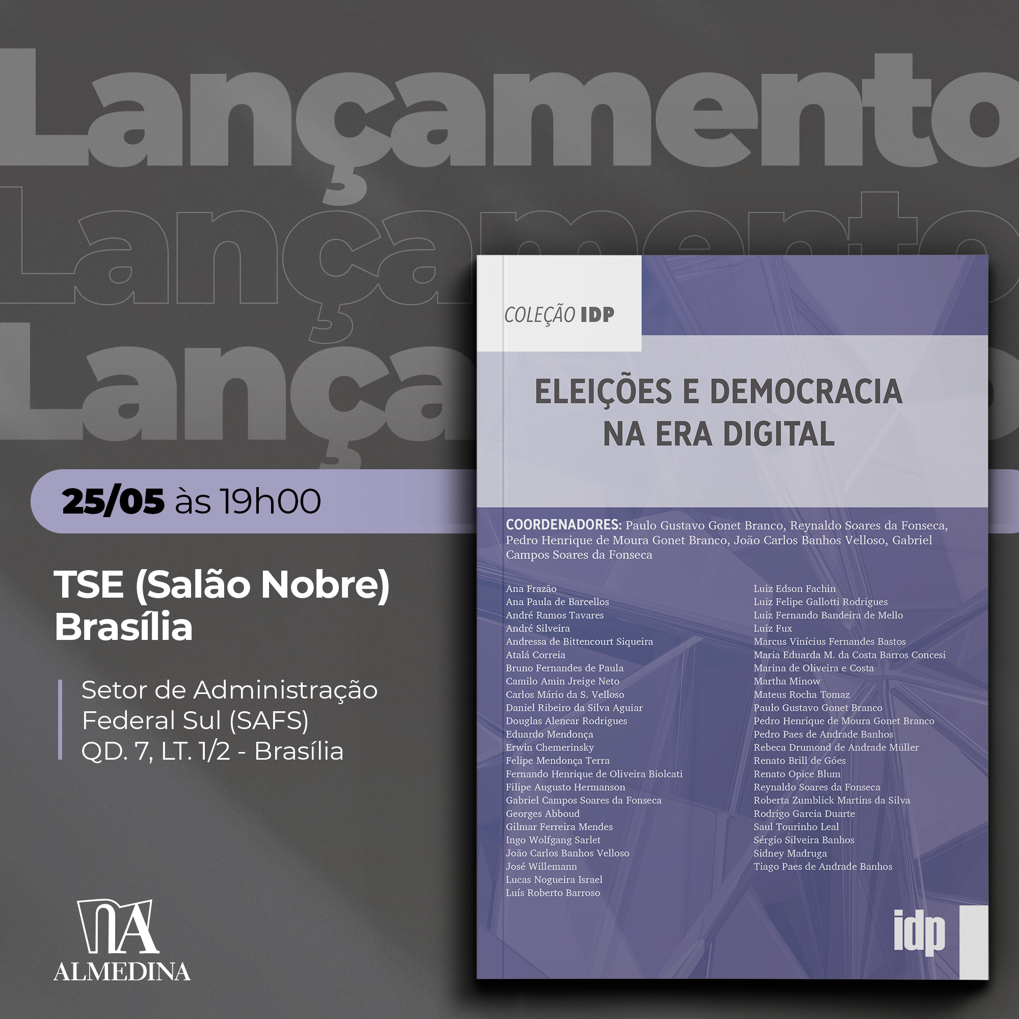 Lançamento: Eleições e democracia na era digital