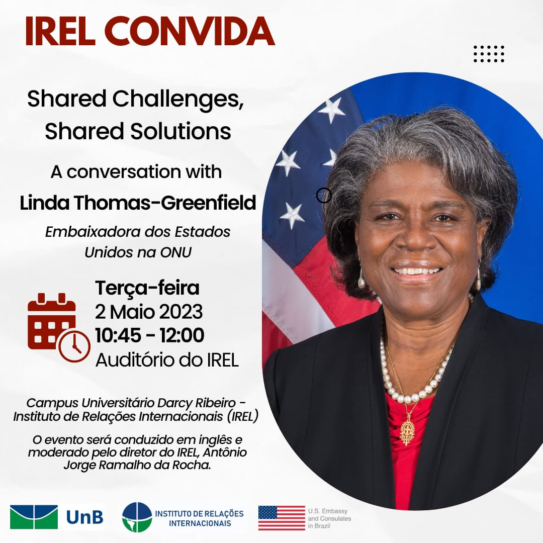 Embaixadora dos EUA Linda Thomas-Greenfield no Irel