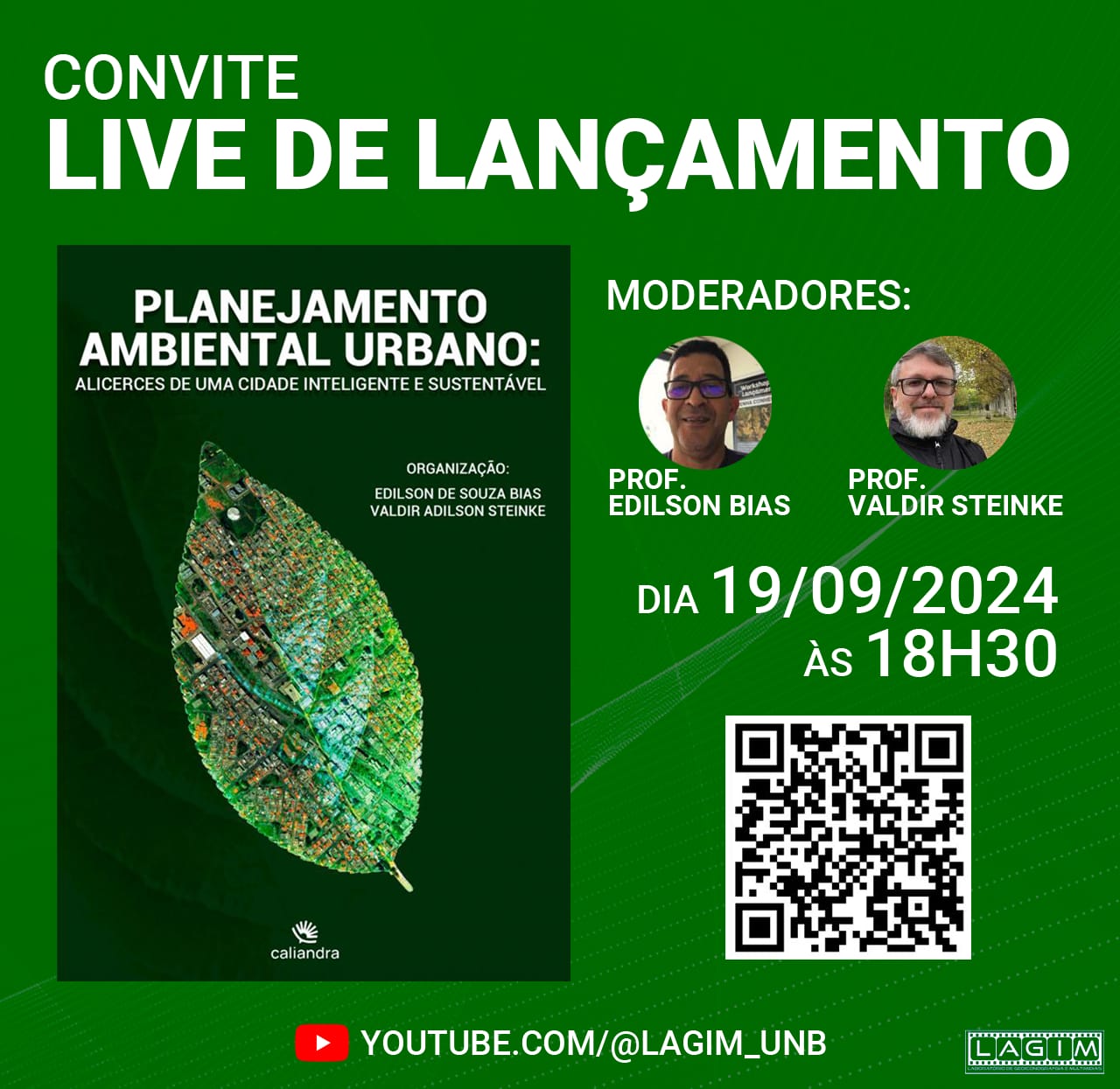 Lançamento do e-book Planejamento Ambiental e Urbano