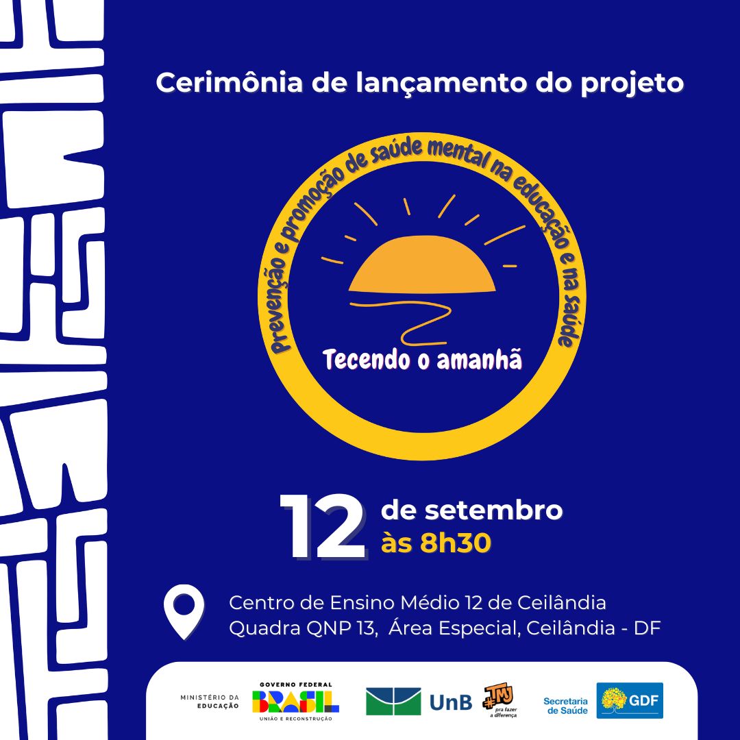 Lançamento do projeto de pesquisa Tecendo o Amanhã