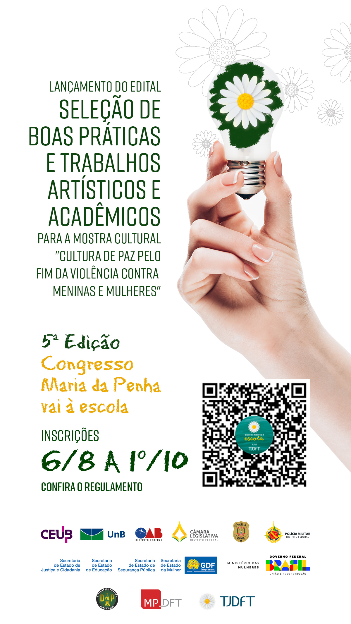 Mostra Cultural Cultura de Paz | Maria da Penha Vai à Escola