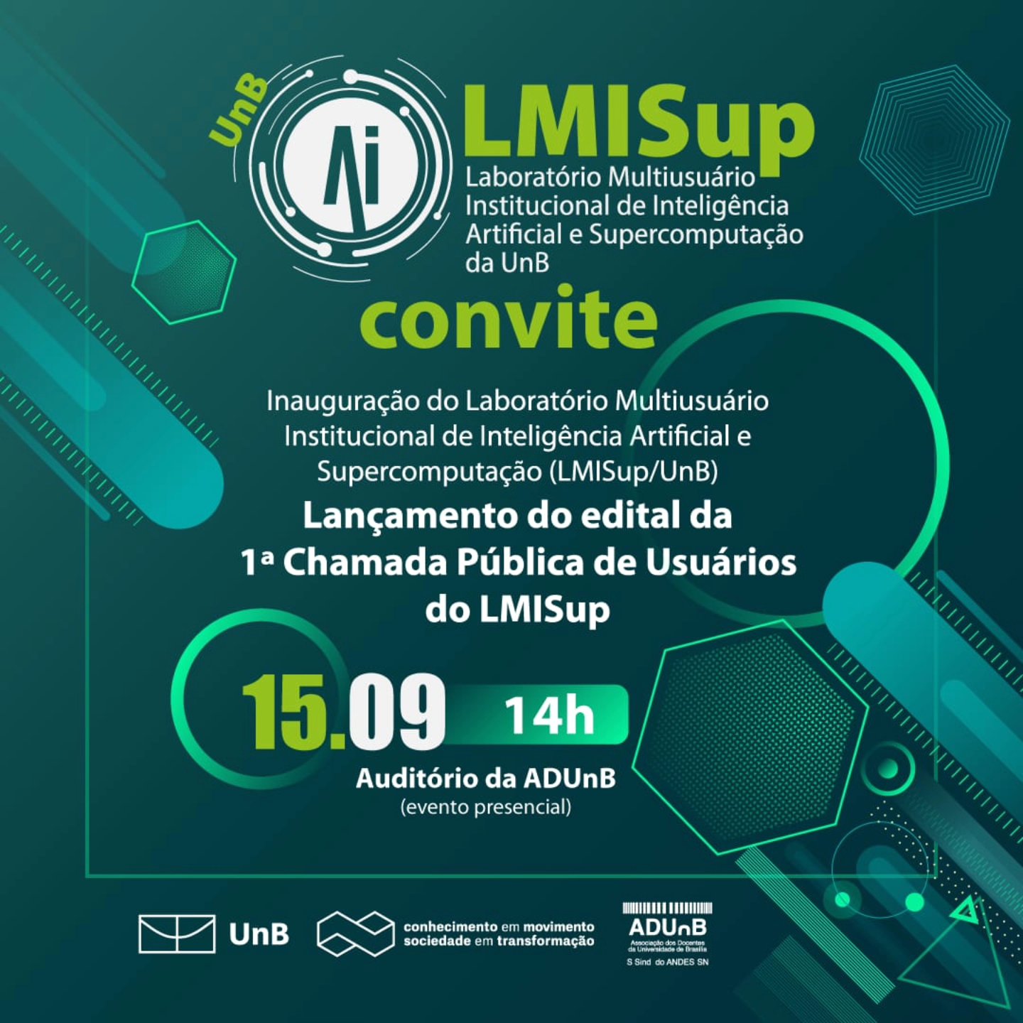 Inauguração do Laboratório Multiusuário Institucional de Inteligência Artificial e Supercomputação