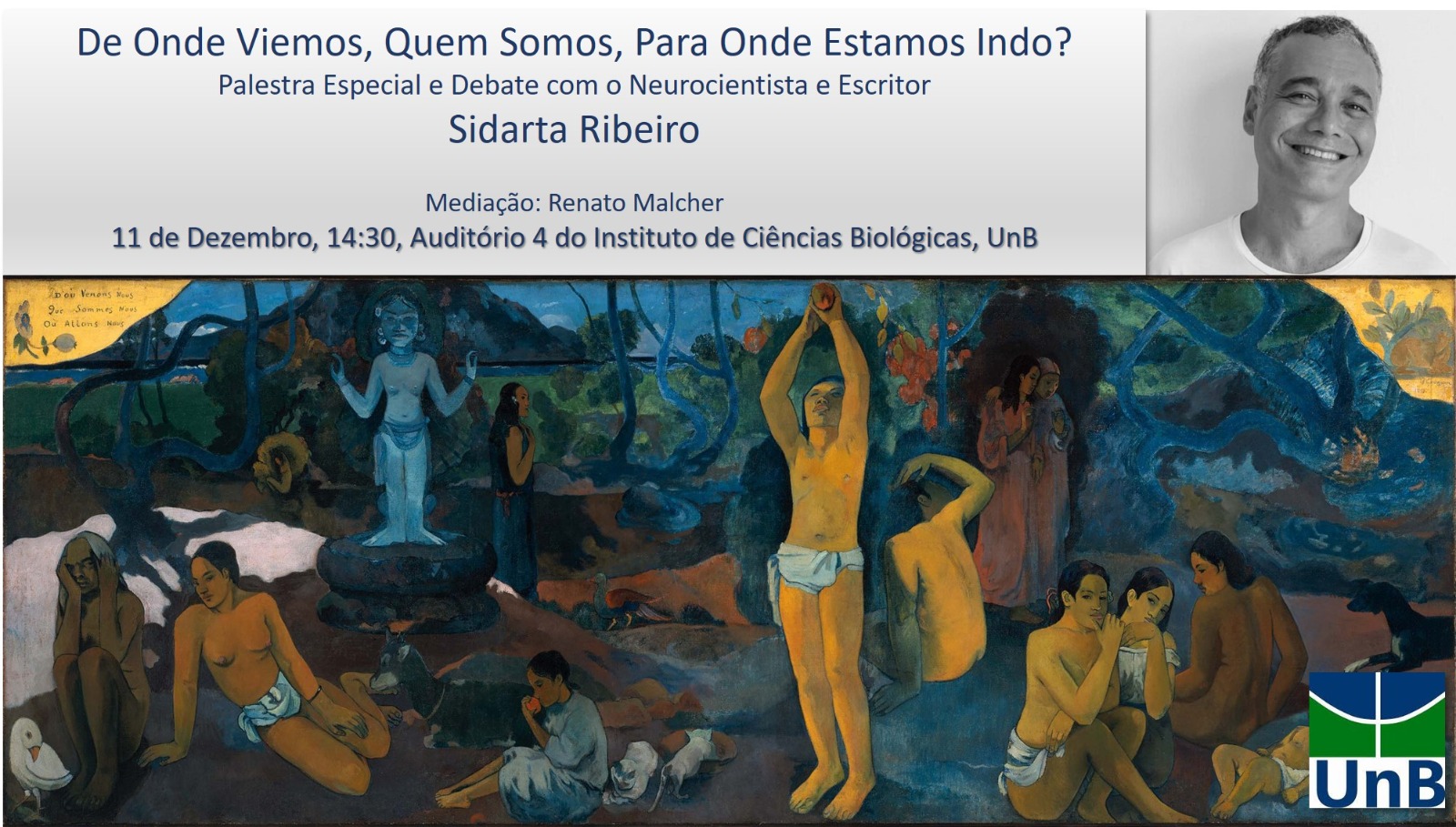 Palestra com Sidarta Ribeiro