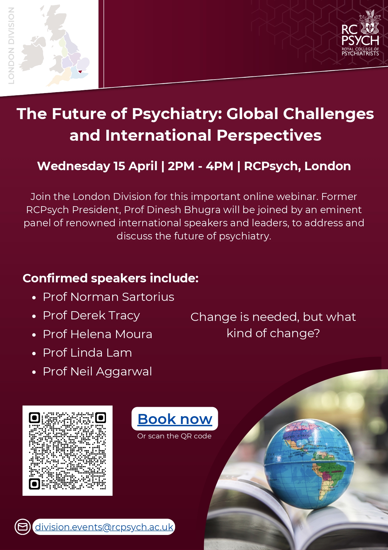 The Future of Psychiatry: Global Challenges and International Perspectives