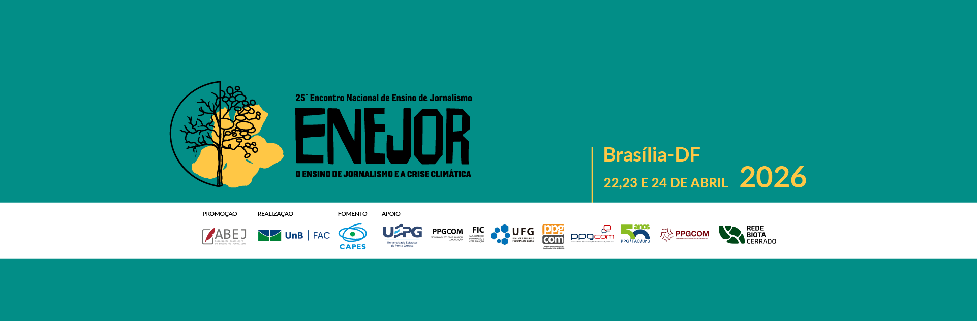 25º Encontro Nacional de Ensino de Jornalismo (ENEJor)