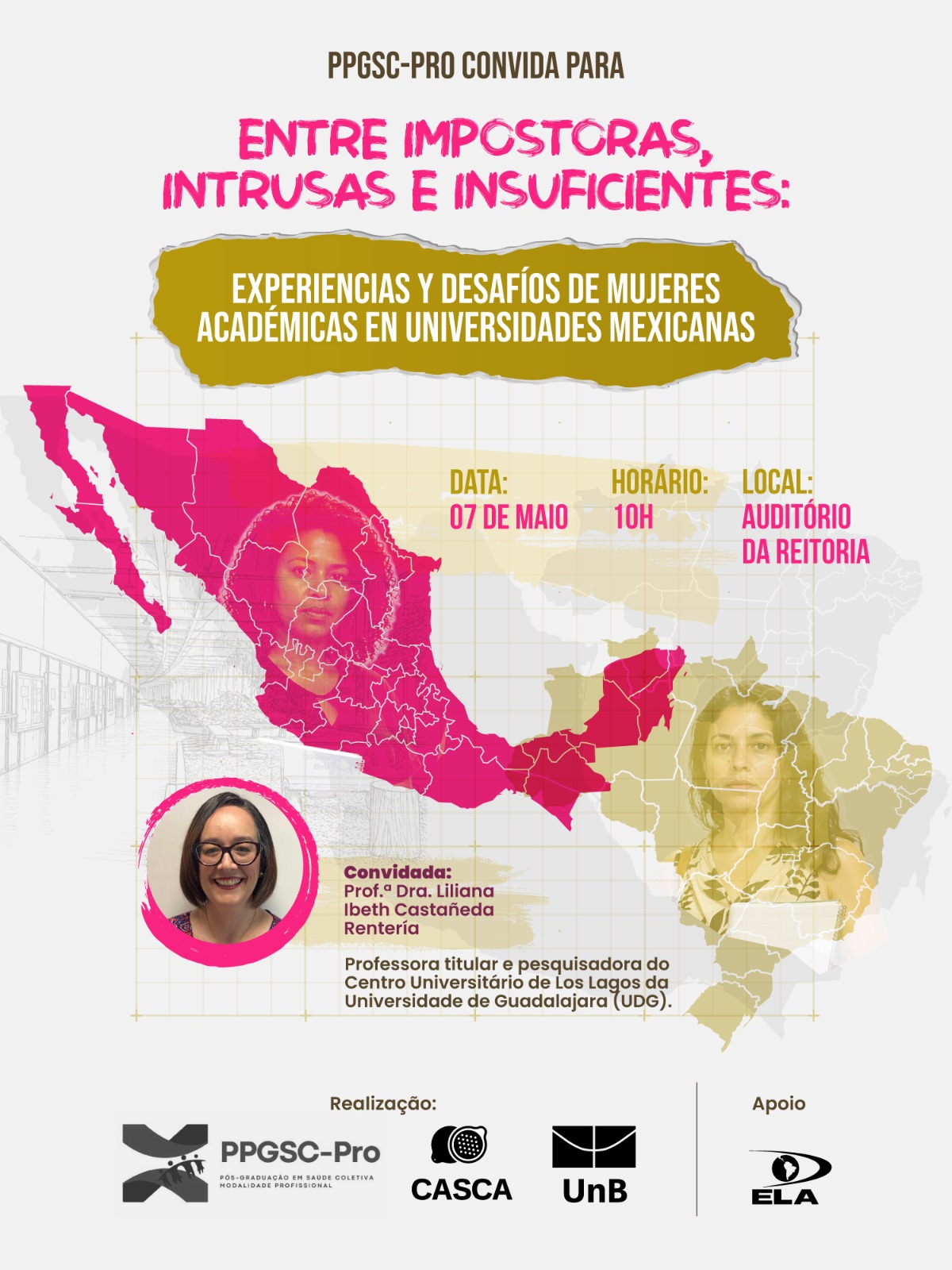 Conferência internacional sobre desafios das mulheres na academia