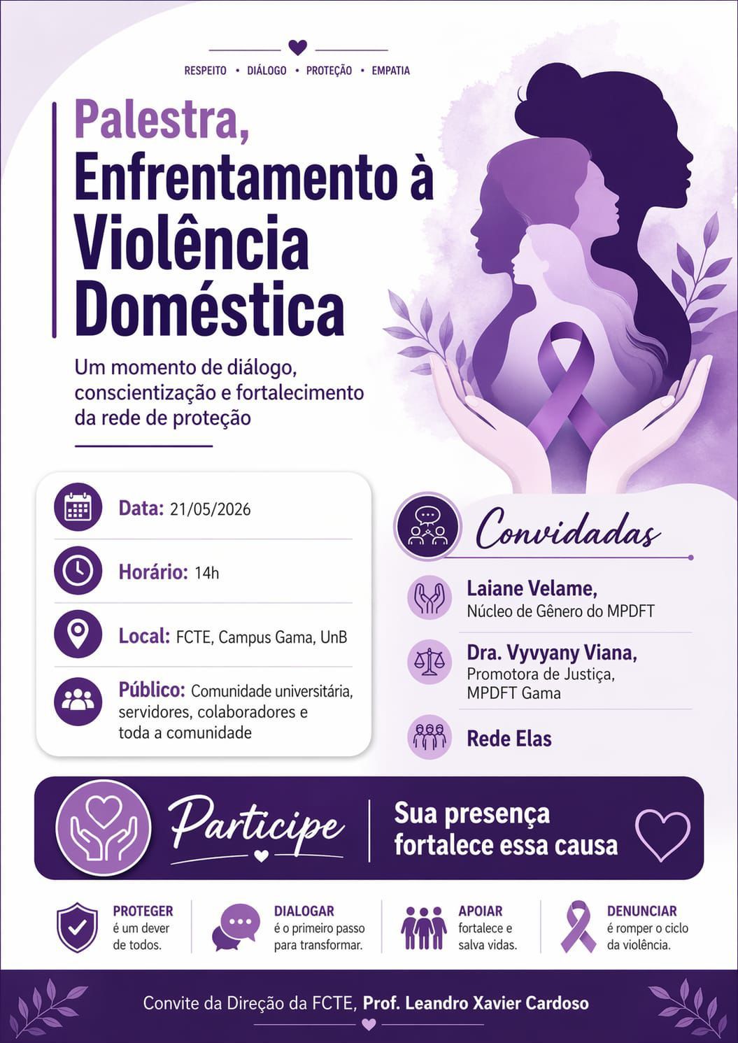 Palestra | Enfrentamento à Violência Doméstica