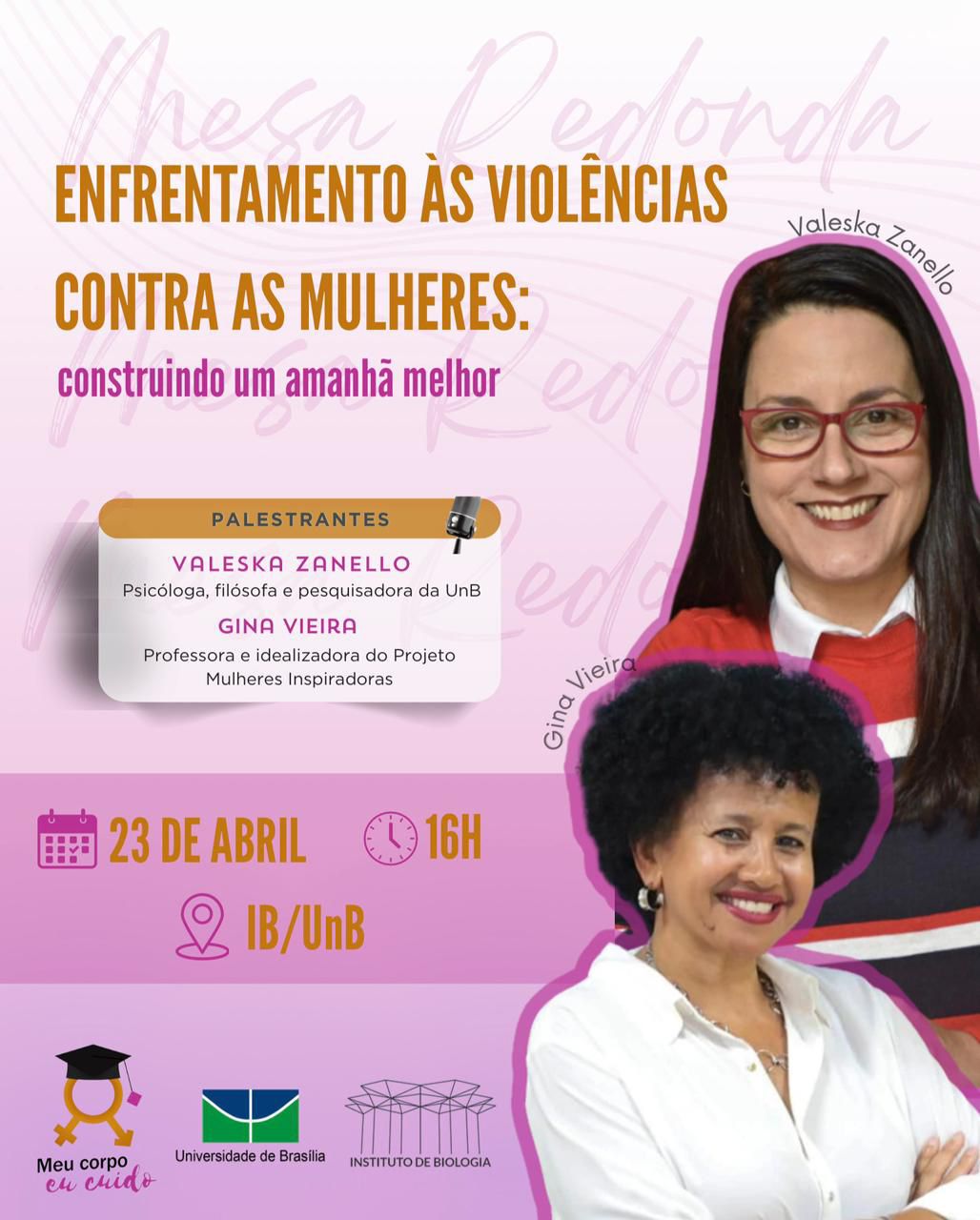 Mesa-redonda | Enfrentamento às violências contra as mulheres