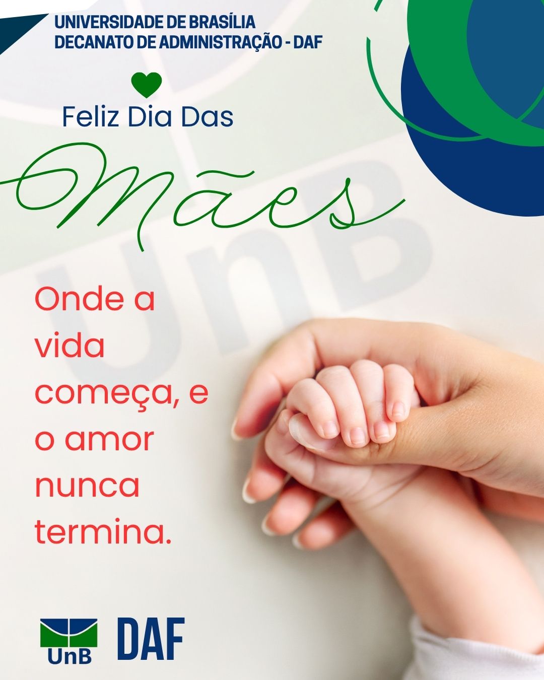 DAF deseja um Feliz Dia das Mães