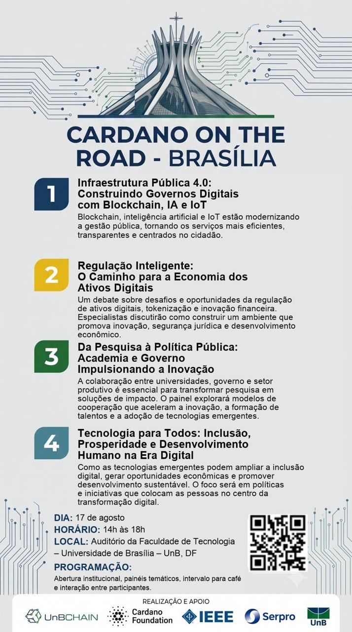 Cardano on the Road – Brasília