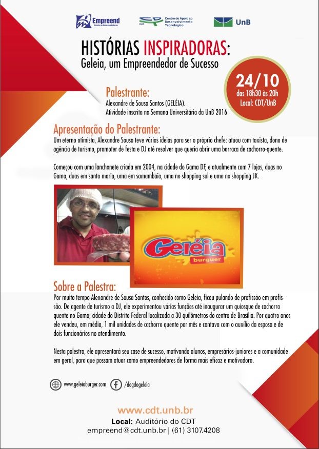 Histórias Inspiradoras: Geleia, um Empreendedor de Sucesso