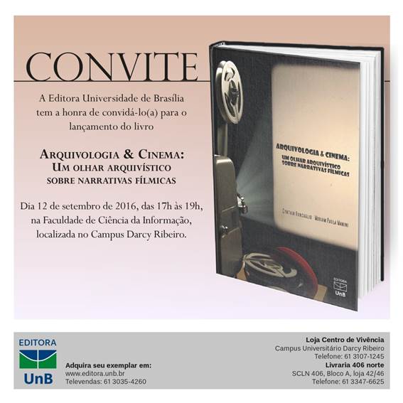 Livro: "Arquivologia e Cinema"